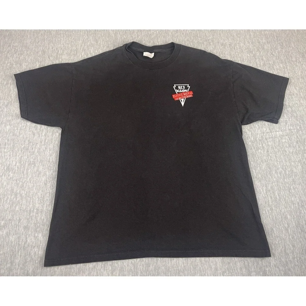 VTG 2000 Y2K KGON Rock Waterfront STEVE MILLER BAND GUESS WHO Shirt Portland XL - Picture 1 of 7
